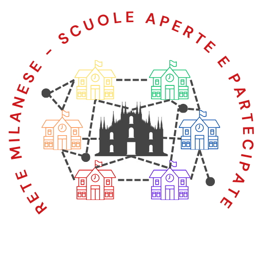 Rete milanese Scuole Aperte Partecipate Logo